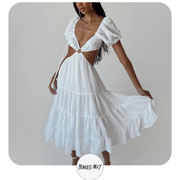 Princess Polly Dresses & Skirts - Princess Polly Danica MIDI Dress, Size 2, worn once.